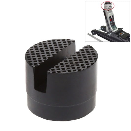 Floor Slotted Car Rubber Jack Pad Frame Protector Adapter Jacking Disk Pad Tool, Rubber Jack