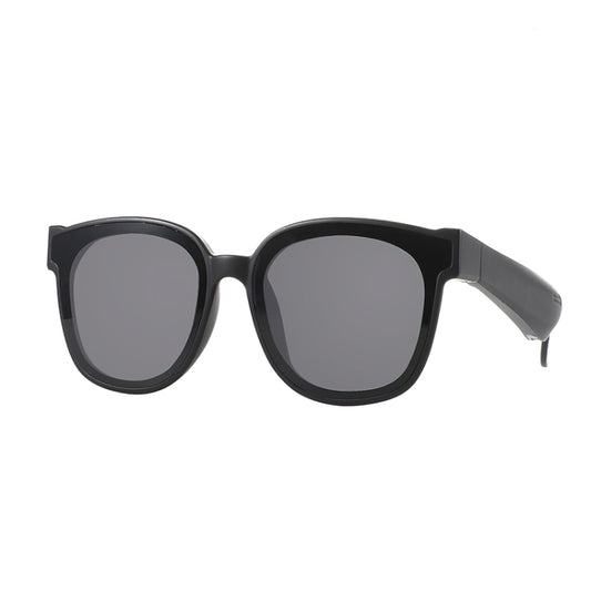 Lunettes de soleil audio intelligentes A13 Bluetooth, Gris foncé, Marron, Vert foncé