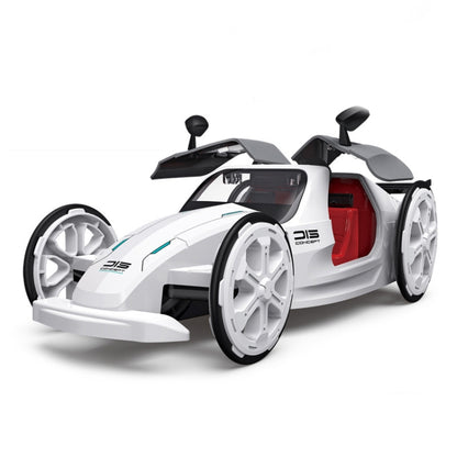Jouet de voiture de sport solaire à assembler pour enfants, modèle à 4 roues motrices électrique pour l'éducation scientifique, jouet de voiture de sport solaire à assembler