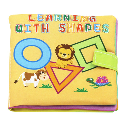 Baby Toys Infant Educational Soft Cloth Books, Animal, Geometry, Letter, Number