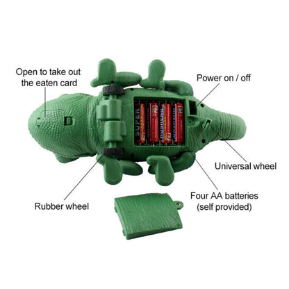 8888 Children Electric Infrared Remote Control Crawling Chameleon Colorful Breathing Light Tricky Toy, Chameleon