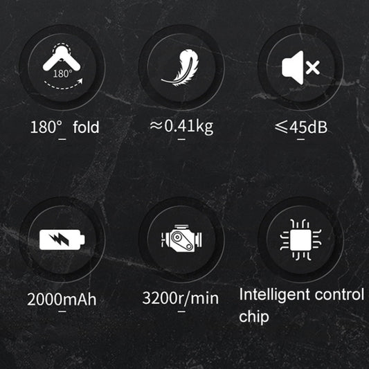 Fascia Gun Pocket Electric Shock Gun  Muscle Massage Gun, Folding (Black), Folding  (Red), Folding (Blue), Folding (Green), MiniA (Black), MiniA (Silver), MiniA (Pink), MiniA (Green), MiniB (Black), MiniB (Green), MiniB (Red), LCD Screen 20-speed (Blac...