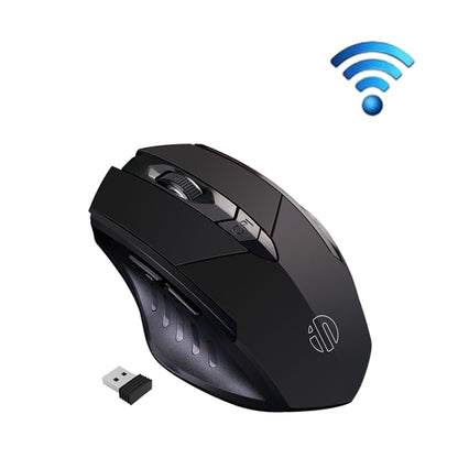 Inphic A1 6 Keys 1000/1200/1600 DPI Home Gaming Wireless Mechanical Mouse, Colour: Gray Wireless+Bluetooth 4.0+Bluetooth 5.0, Red Wireless Charging Silent Version, Gray Wireless+Bluetooth 4.0+Bluetooth 5.0, Black Wireless+Bluetooth 4.0+Bluetooth 5.0   ...