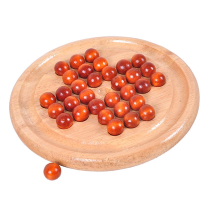 2 PCS Adult Classical Wooden Educational Toys Independent Diamond Chess, Independent Chess