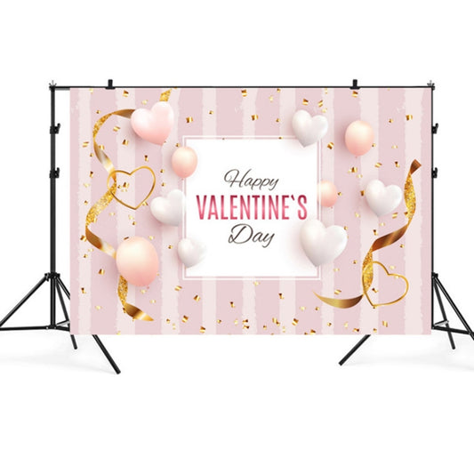Toile de fond de photographie de Saint-Valentin 2,1 m x 1,5 m Accessoires de mise en scène