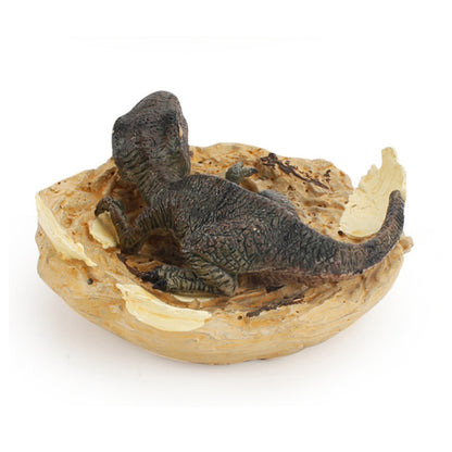 2 PCS Simulated Jurassic Dinosaur Cub Model Figure, Tyrannosaurus Rex, Spinosaurus, Giant Dragon, Therizinosaurus, Dilophosaurus, Velociraptor