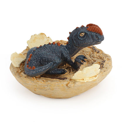2 PCS Simulated Jurassic Dinosaur Cub Model Figure, Tyrannosaurus Rex, Spinosaurus, Giant Dragon, Therizinosaurus, Dilophosaurus, Velociraptor