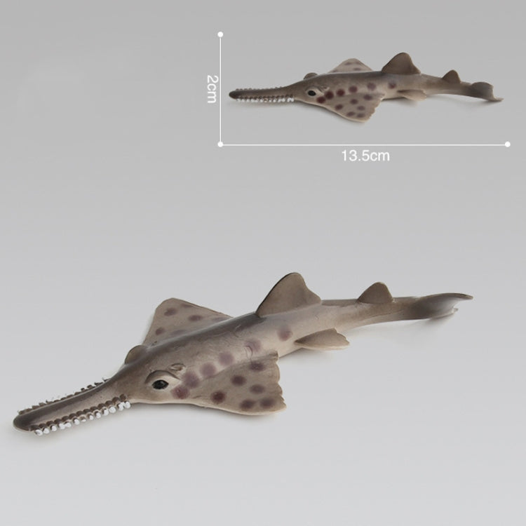 3er-Pack Simulation Meerestier Modell Ornamente, Sägezahnrochen, Rochen, Meeresschildkröte, Makohai, Glücklicher Delphin, Kleiner Seehund, Segelfisch, Geigenrochen, Krake, Fliegender Fisch, Lederschildkröte, Aal