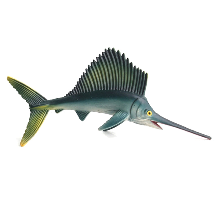 3er-Pack Simulation Meerestier Modell Ornamente, Sägezahnrochen, Rochen, Meeresschildkröte, Makohai, Glücklicher Delphin, Kleiner Seehund, Segelfisch, Geigenrochen, Krake, Fliegender Fisch, Lederschildkröte, Aal