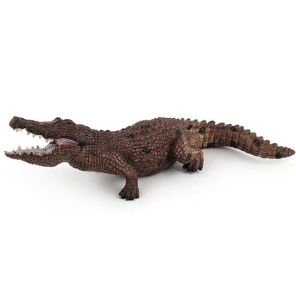 Modèle de Crocodile de Simulation en PVC, Jouet de Décoration Statique d'Animal Sauvage, LX829, PL127-888, PL127-923, Lot de 3 Pièces