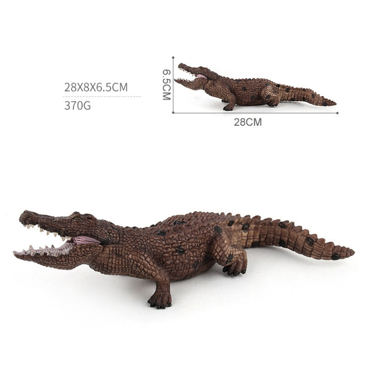 Modèle de Crocodile de Simulation en PVC, Jouet de Décoration Statique d'Animal Sauvage, LX829, PL127-888, PL127-923, Lot de 3 Pièces