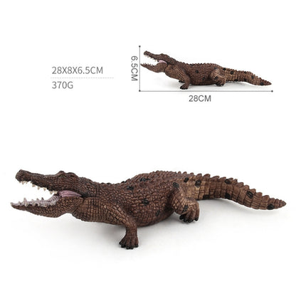 Modèle de Crocodile de Simulation en PVC, Jouet de Décoration Statique d'Animal Sauvage, LX829, PL127-888, PL127-923, Lot de 3 Pièces