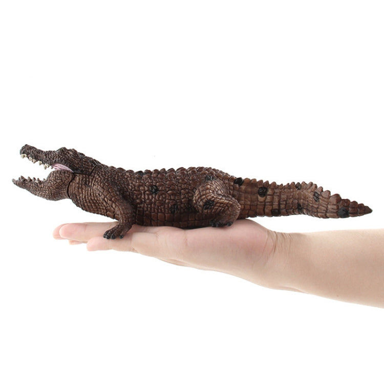 Modèle de Crocodile de Simulation en PVC, Jouet de Décoration Statique d'Animal Sauvage, LX829, PL127-888, PL127-923, Lot de 3 Pièces