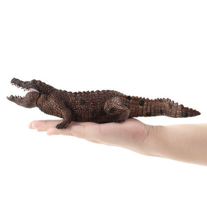 Modèle de Crocodile de Simulation en PVC, Jouet de Décoration Statique d'Animal Sauvage, LX829, PL127-888, PL127-923, Lot de 3 Pièces
