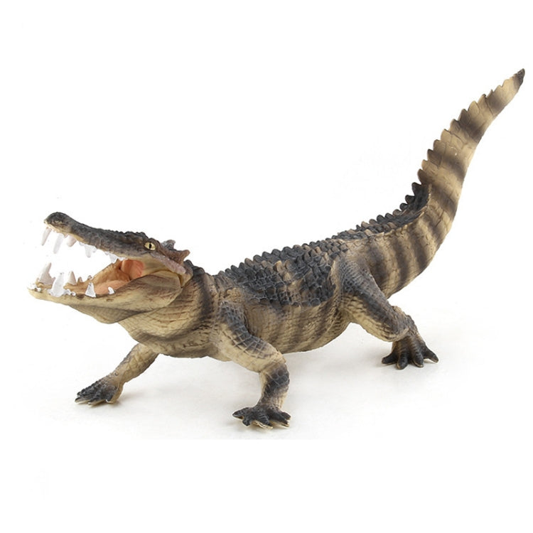 Modèle de Crocodile de Simulation en PVC, Jouet de Décoration Statique d'Animal Sauvage, LX829, PL127-888, PL127-923, Lot de 3 Pièces