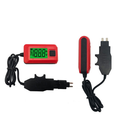 AE150 Automobile Fuse Current Detector Automobile DC Digital Resistance Wire Ammeter, AE150 Red