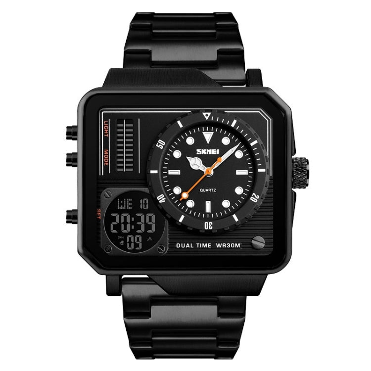 Montre de sport multifonction SKMEI 1392, double affichage, étanche, électronique