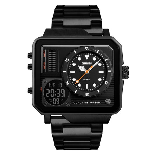 Montre de sport multifonction SKMEI 1392, double affichage, étanche, électronique