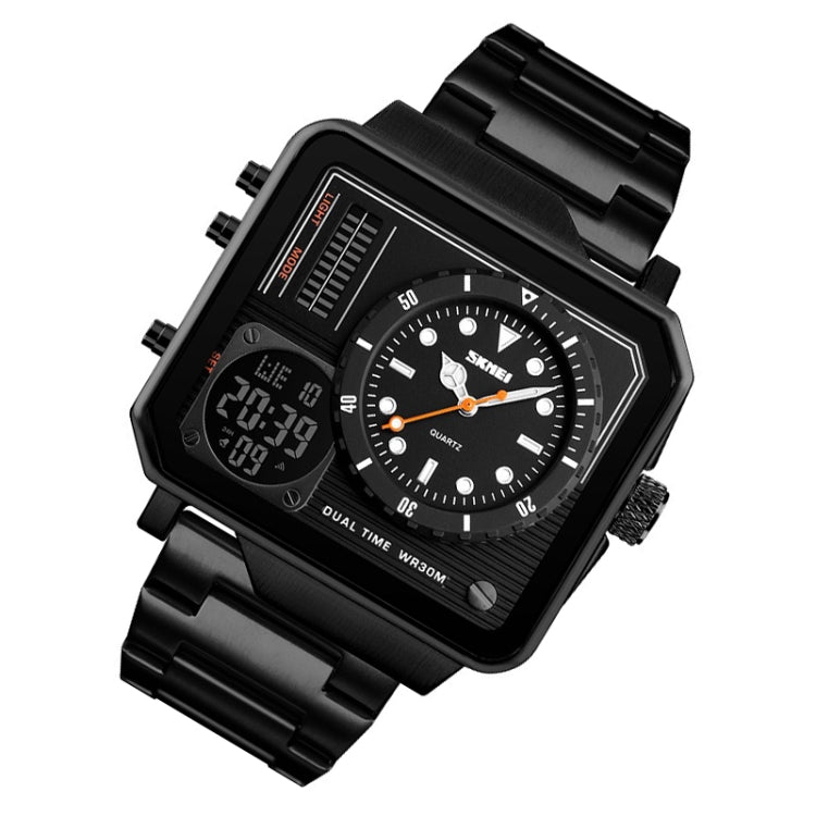 Montre de sport multifonction SKMEI 1392, double affichage, étanche, électronique