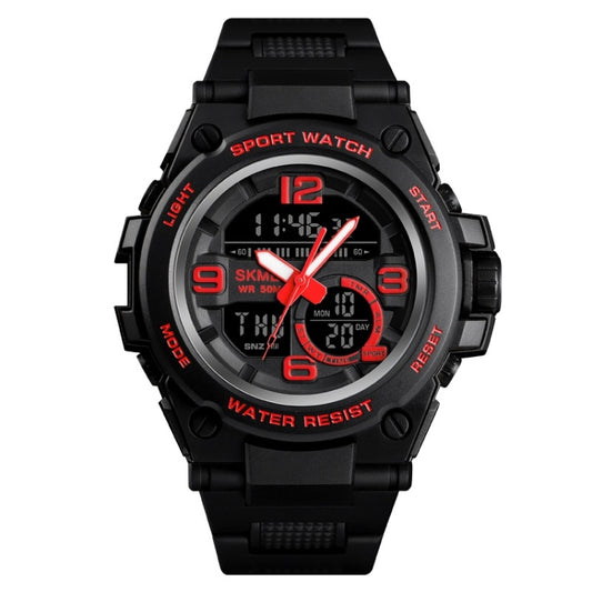 SKMEI 1452 Montre électronique de sport de plein air Montre multifonctionnelle étanche, Rouge, Bleu, Noir, Doré, Abricot, Vert Armée