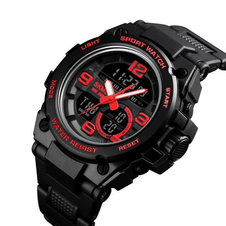 SKMEI 1452 Montre électronique de sport de plein air Montre multifonctionnelle étanche, Rouge, Bleu, Noir, Doré, Abricot, Vert Armée