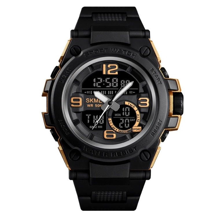 SKMEI 1452 Montre électronique de sport de plein air Montre multifonctionnelle étanche, Rouge, Bleu, Noir, Doré, Abricot, Vert Armée