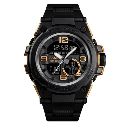 SKMEI 1452 Montre électronique de sport de plein air Montre multifonctionnelle étanche, Rouge, Bleu, Noir, Doré, Abricot, Vert Armée
