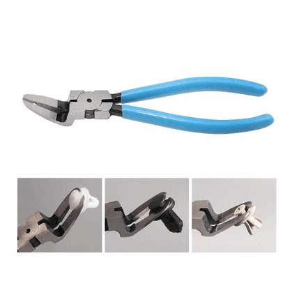Pince de découpe diagonale pour rivets de garniture de voiture, 17,5 cm, pour panneau de porte, outil de démontage de clips de garniture, pince à clips de garniture