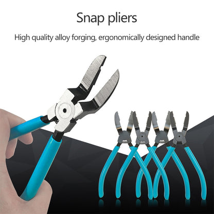 Pince de découpe diagonale pour rivets de garniture de voiture, 17,5 cm, pour panneau de porte, outil de démontage de clips de garniture, pince à clips de garniture