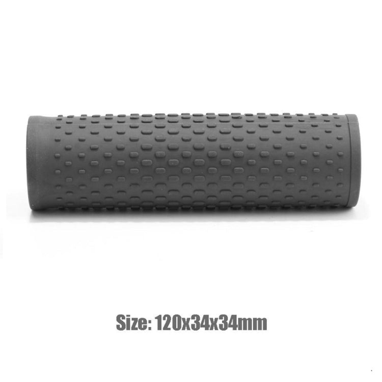 2 Paires d'accessoires de Scooter Couvre-poignées en Caoutchouc de Guidon pour Xiaomi Mijia M365 / M365 Pro, Noir, Gris
