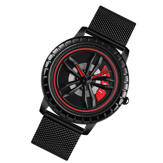 SKMEI 1634 Montre Homme Étanche Mode Quartz, Bracelet maille noir, Bracelet maille blanc, Bracelet acier noir, Bracelet acier blanc