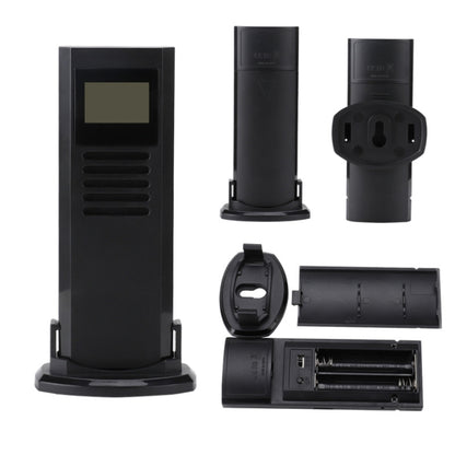 Three Dragged Multi-Function Wireless Thermometer And Hygrometer Indoor And Outdoor High-Precision Thermometer With Color Alarm, Wireless Thermometer