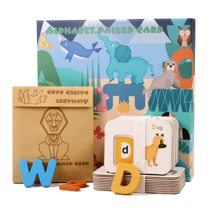 XHN-001 Carte cognitive d'association lettres-chiffres Puzzle 3D double face Jouet éducatif pour enfants, Puzzle 3D double face XHN-001