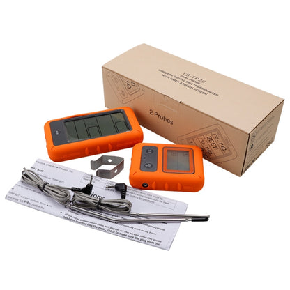 Wireless Food Thermometer Household Touch Screen BBQ Dual-Channel Kitchen  Thermometer, TS-TP20
