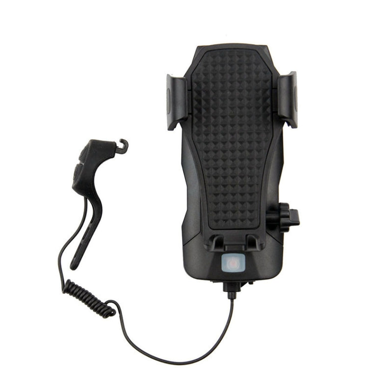 500LM Bicycle Light Mobile Phone Holder Multi-Function Riding Front Light With Horn, 4000 mAh (Black), 4000 mAh (Black Red), 4000 mAh (Black Blue), 4000 mAh (Black Orange), 2400 mAh (Black Red), 2400 mAh (Black Blue), 2400 mAh (Black Orange)           ...