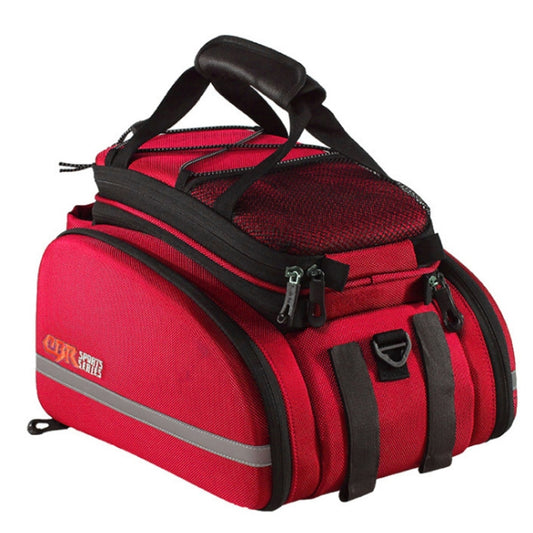 CBR Sac de voyage de vélo à coque rigide Sac de rangement à coque rigide de vélo Sac à bandoulière, Rouge, Bleu, Noir