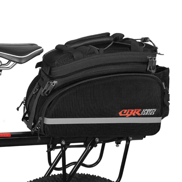 CBR Bike Hard Shell Shelf Bag Travel Bag Bicycle Hard Shell Shoulder Bag, Red, Blue, Black