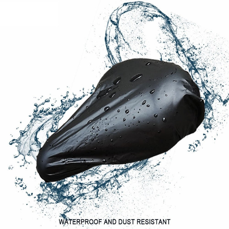 Housse de selle de vélo étanche Housse de siège de vélo en PVC Housse de pluie pressée à chaud, 10 petites, 10 grandes
