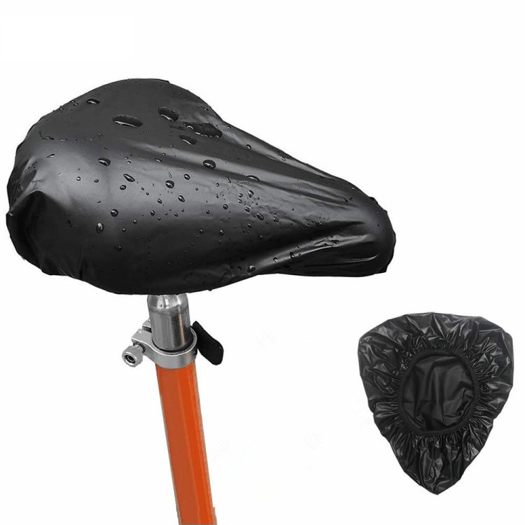 Housse de selle de vélo étanche Housse de siège de vélo en PVC Housse de pluie pressée à chaud, 10 petites, 10 grandes