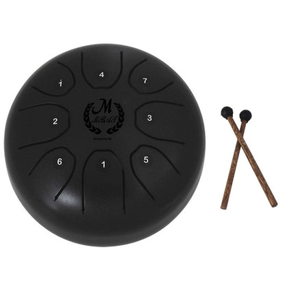 MEIBEITE 5.5-Inch C-Tune Sanskrit Drum Steel Tongue Empty  Worry-Free Drum, MEIBEITE White, MEIBEITE Red, MEIBEITE Black, MEIBEITE Golden, MEIBEITE Purple, MEIBEITE Blue, MEIBEITE Green