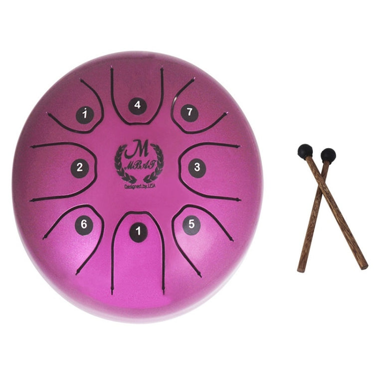 MEIBEITE 5.5-Inch C-Tune Sanskrit Drum Steel Tongue Empty  Worry-Free Drum, MEIBEITE White, MEIBEITE Red, MEIBEITE Black, MEIBEITE Golden, MEIBEITE Purple, MEIBEITE Blue, MEIBEITE Green