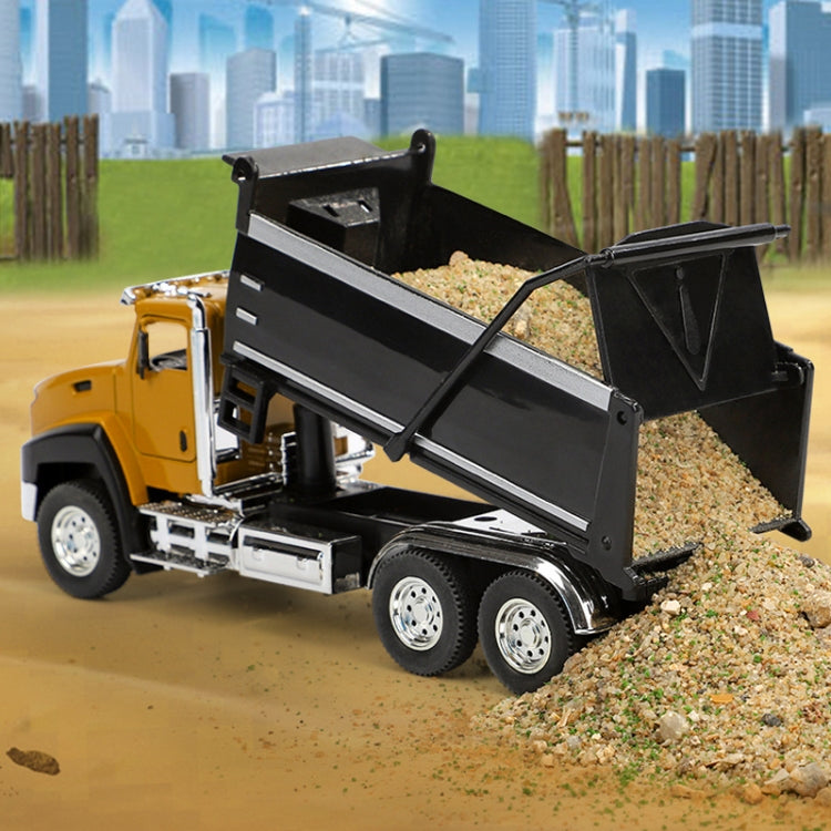 Ensemble de véhicules de chantier jouets pour enfants, modèle de voiture en alliage de simulation, bétonnière, pelleteuse, camion benne