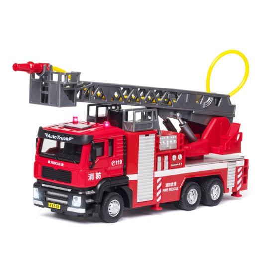 Voiture de simulation en alliage Jiaye, modèle de voiture d'ingénierie à l'échelle 1:50, jouet pour enfants, mélangeur, excavateur, camion-citerne, camion à échelle
