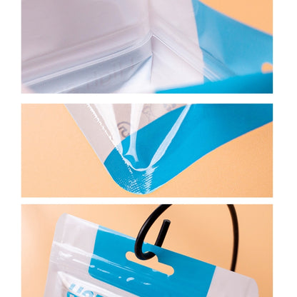 Sachet d'emballage pour câble de données, en plastique scellable, 100 pièces, 10,5 x 15 cm, 8 x 14 cm