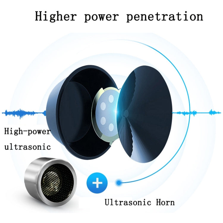 Répulsif moustiques BG302 intelligent à double haut-parleur à conversion de fréquence, répulsif insectes ultrasonique, prise US 110V, prise EU 220V