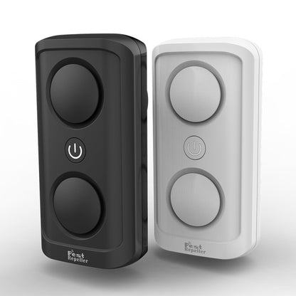 Répulsif moustiques BG302 intelligent à double haut-parleur à conversion de fréquence, répulsif insectes ultrasonique, prise US 110V, prise EU 220V