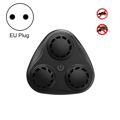 BG310 3-Horn Ultrasonic Automatic Frequency Conversion Mouse Repeller/Insect Repellent/Mosquito Repellent, EU Plug 220V, UK Plug 220V