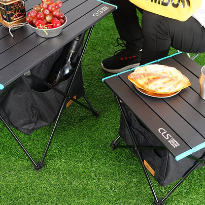 CLS Outdoor Folding Picnic Table Storage Hanging Bag Portable Invisible Pocket Storage Hanging Pocket,Style:, Small Pocket, Large Pocket, Black Table + Small Pocket, Table Small + Small Pocket, Table Medium + Large Pocket