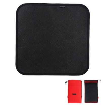 CLS Outdoor Camping Silicone Fireproof Cloth Picnic Barbecue Heat Insulation Pad, S: 350x340mm, M: 450x370mm, L: 600x520mm, XL: 800x750mm