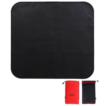 CLS Outdoor Camping Silicone Fireproof Cloth Picnic Barbecue Heat Insulation Pad, S: 350x340mm, M: 450x370mm, L: 600x520mm, XL: 800x750mm